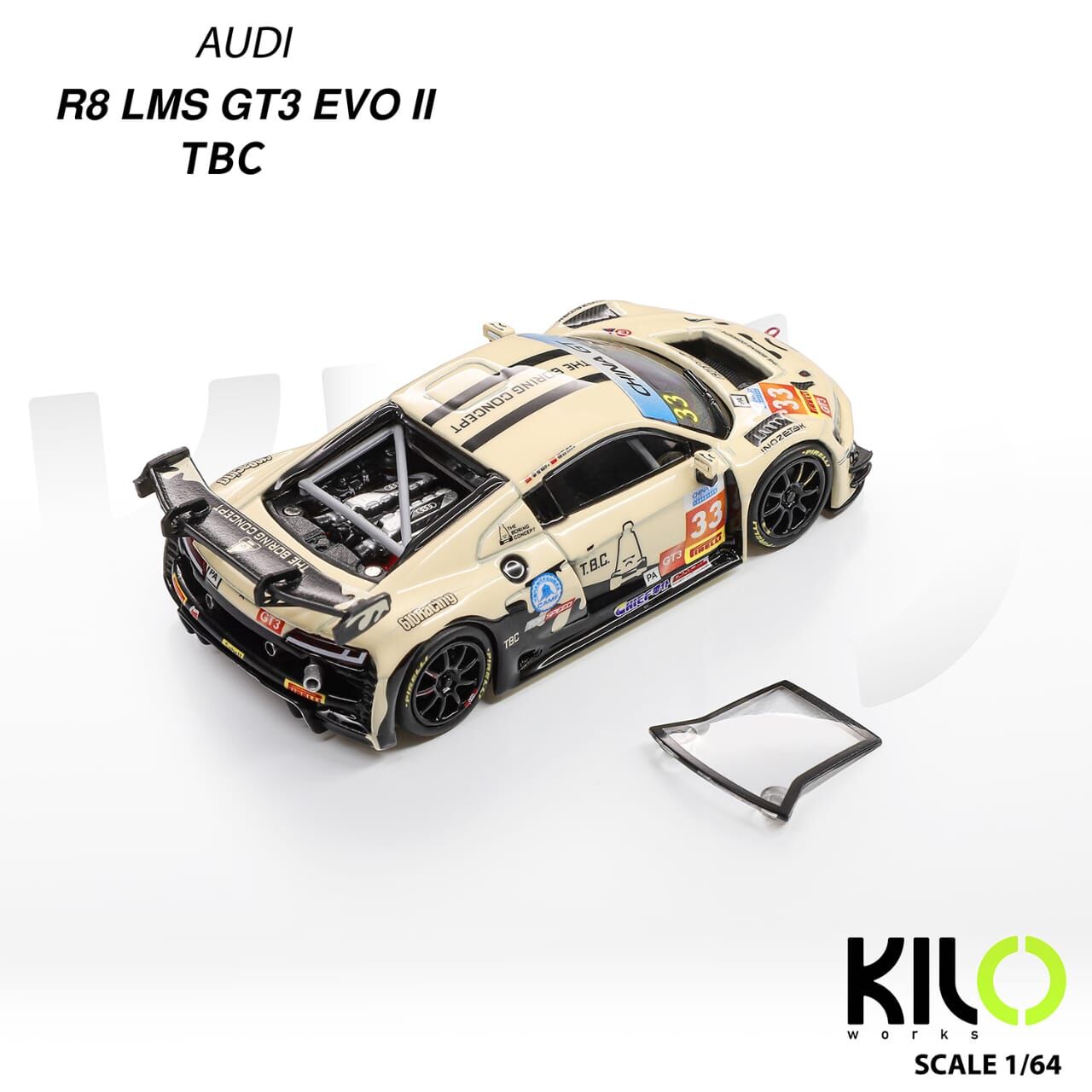 預訂 Pre Order - Kilo Works R8 LMS GT3 EVO II