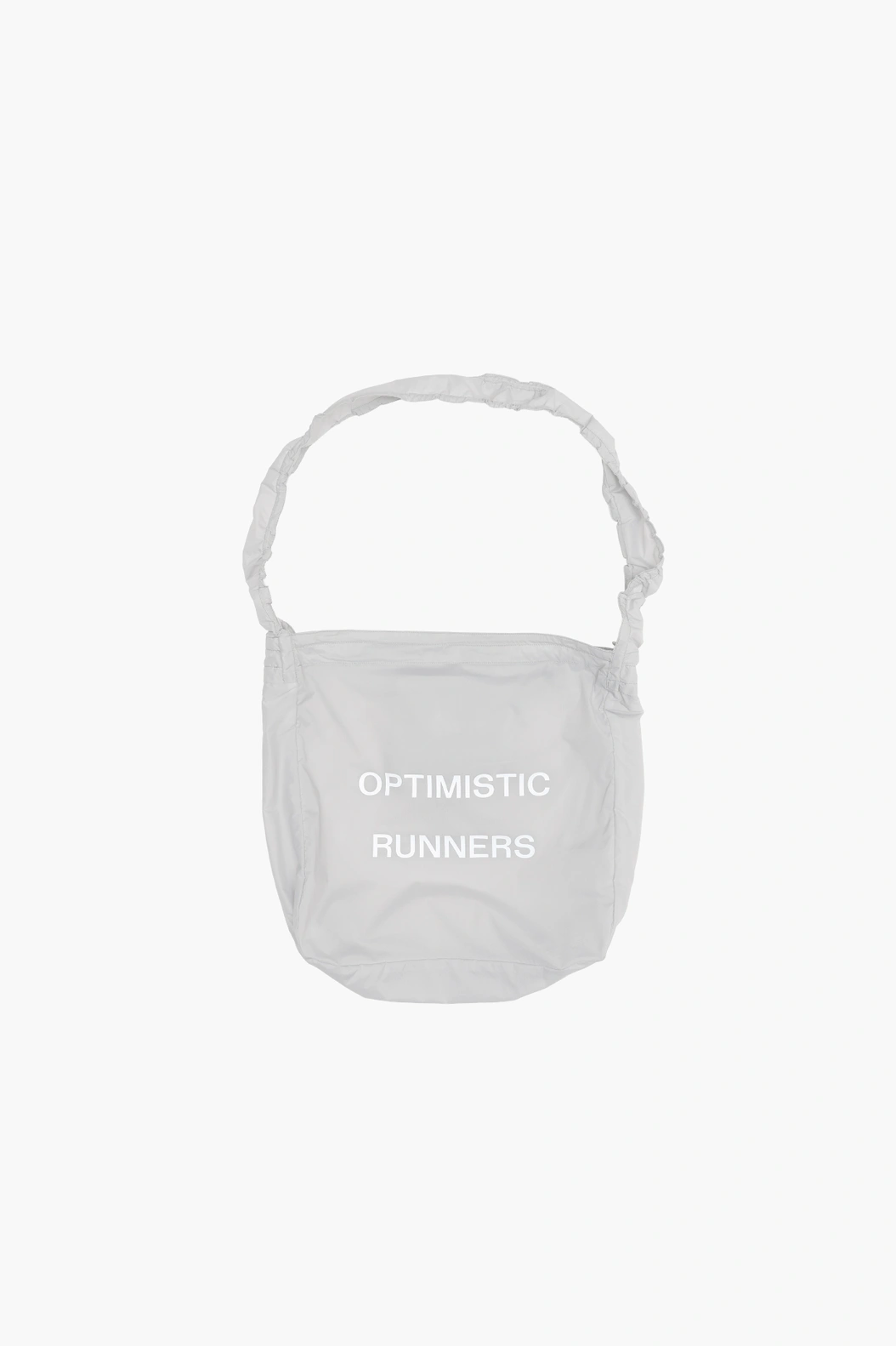 Optimistic Runners｜Cross Body Bag "Cool-Grey"
