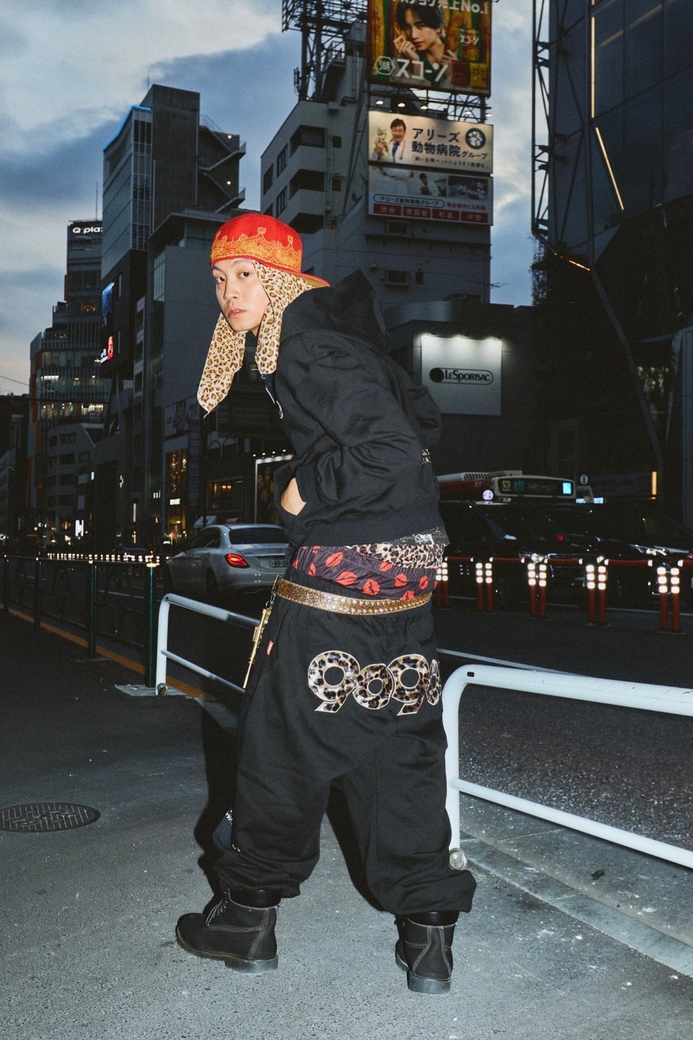 2026SS 9090 90 LOGO SWEAT PANTS 豹紋 鹿紋 棉褲 長褲 現貨 NN2191