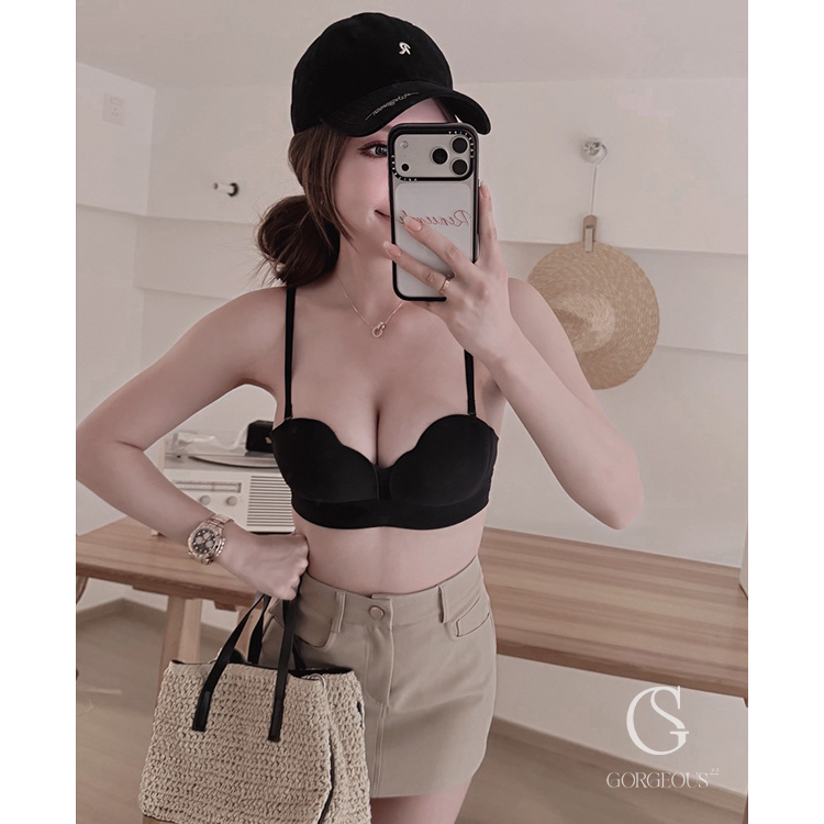 A48「法式雲朵花瓣巨啵啵內⾐」