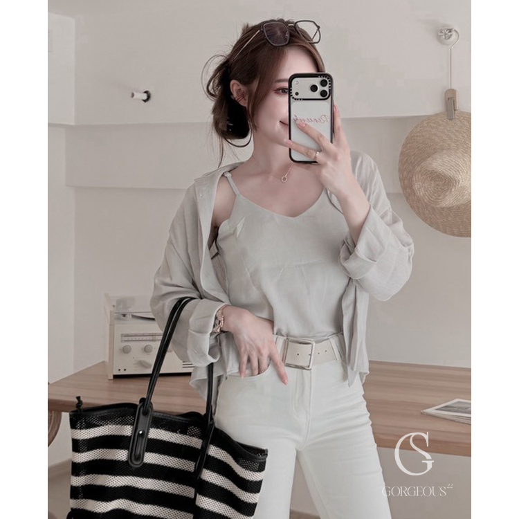 A124「紋理防曬可調背心」