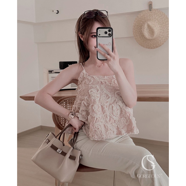 A138「網紅花堤細肩背⼼」