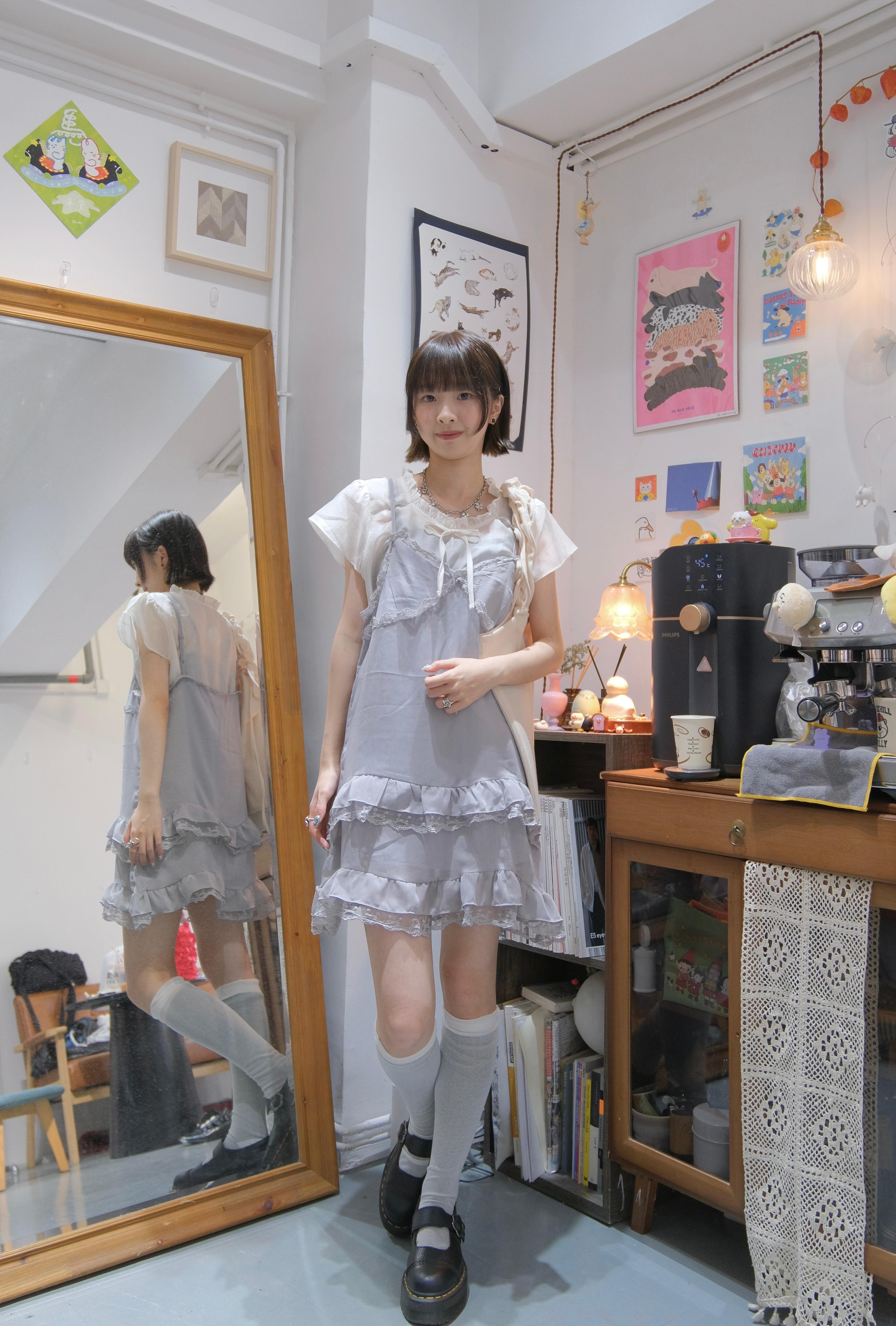 Ruffle 紗紗短袖Top