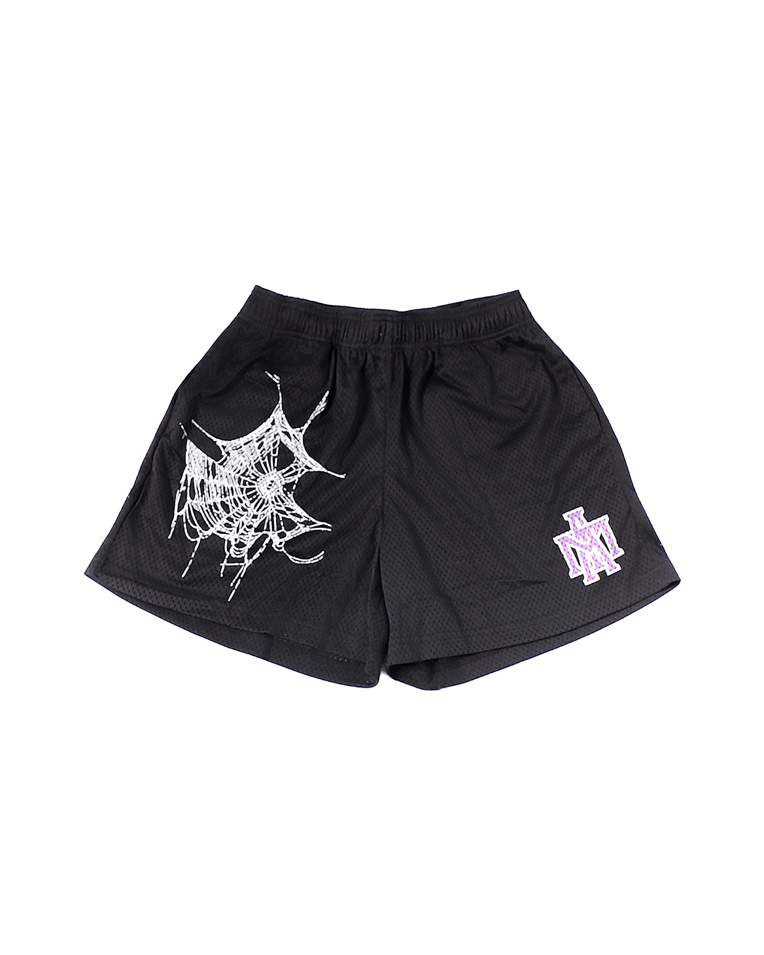 MTA｜Cobweb Mesh Shorts (Black)