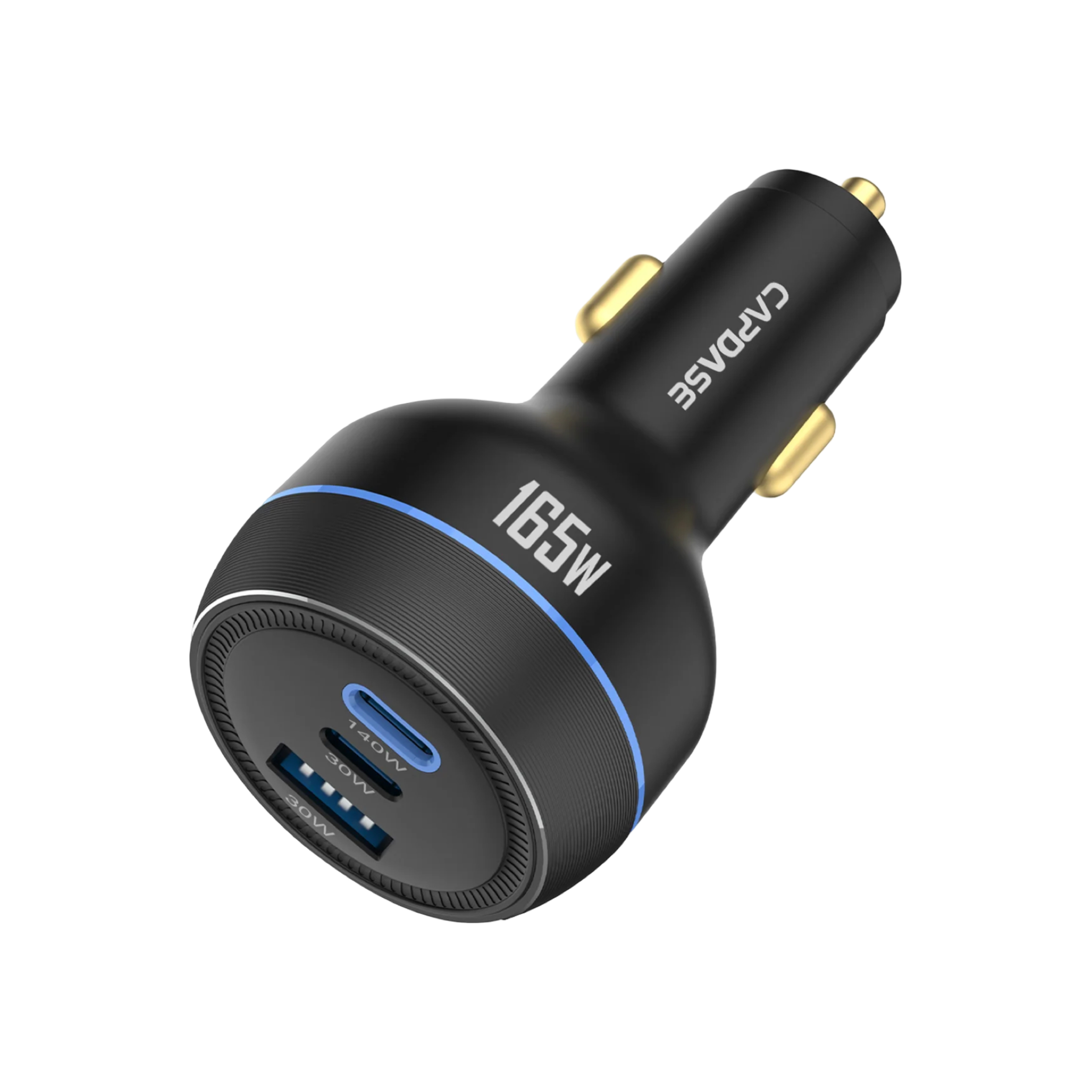 Capdase Rapider 3P165 165W QC 3.0 / PD 3.1 / PPS 三輸出快充車用充電器