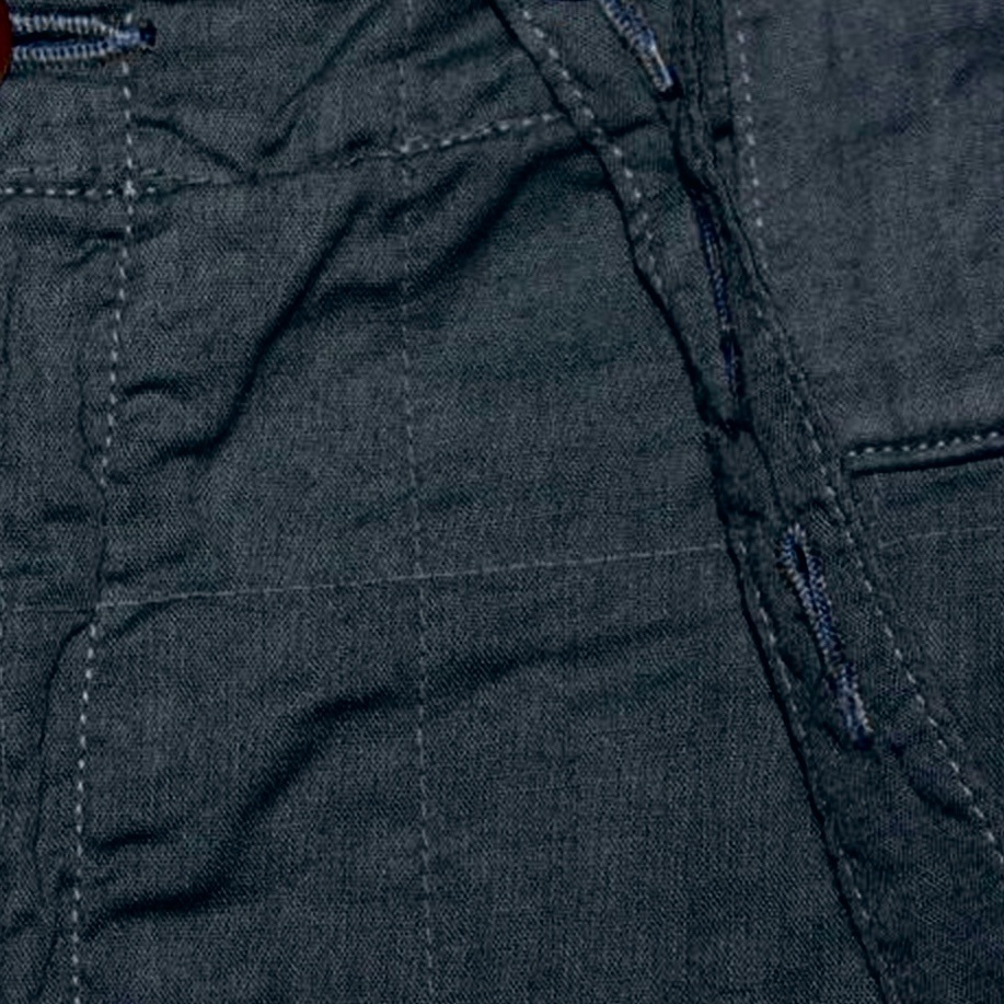 LAST PCS: VISVIM MANNOCK PANTS CHECK STITCHES (C/L) - NAVY SIZE 2 = W38 PRE ORDER ITEM (預訂中)