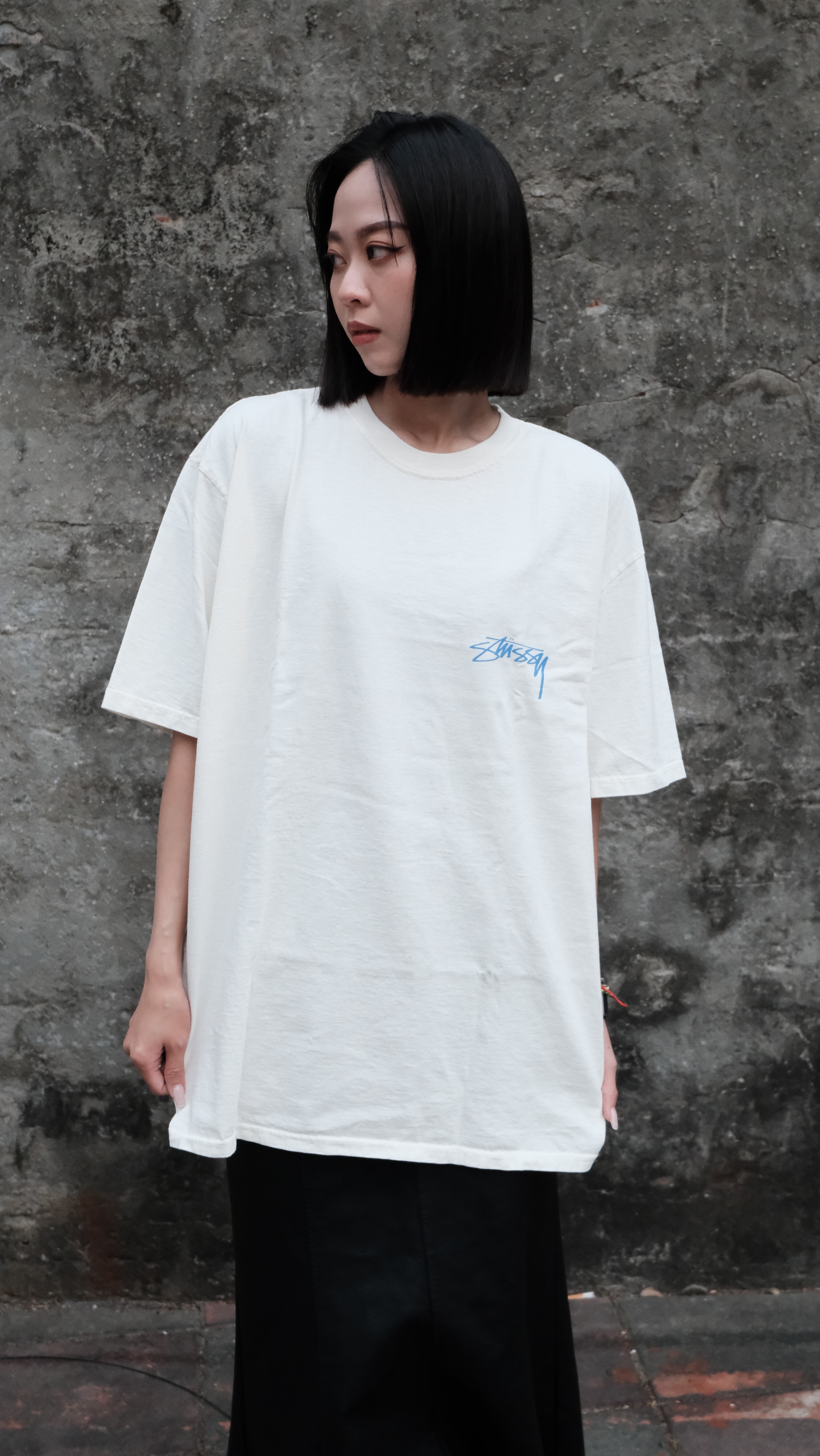 STUSSY SKATE STACK TEE PIGMENT DYED 滑板堆 短Tee 1905178