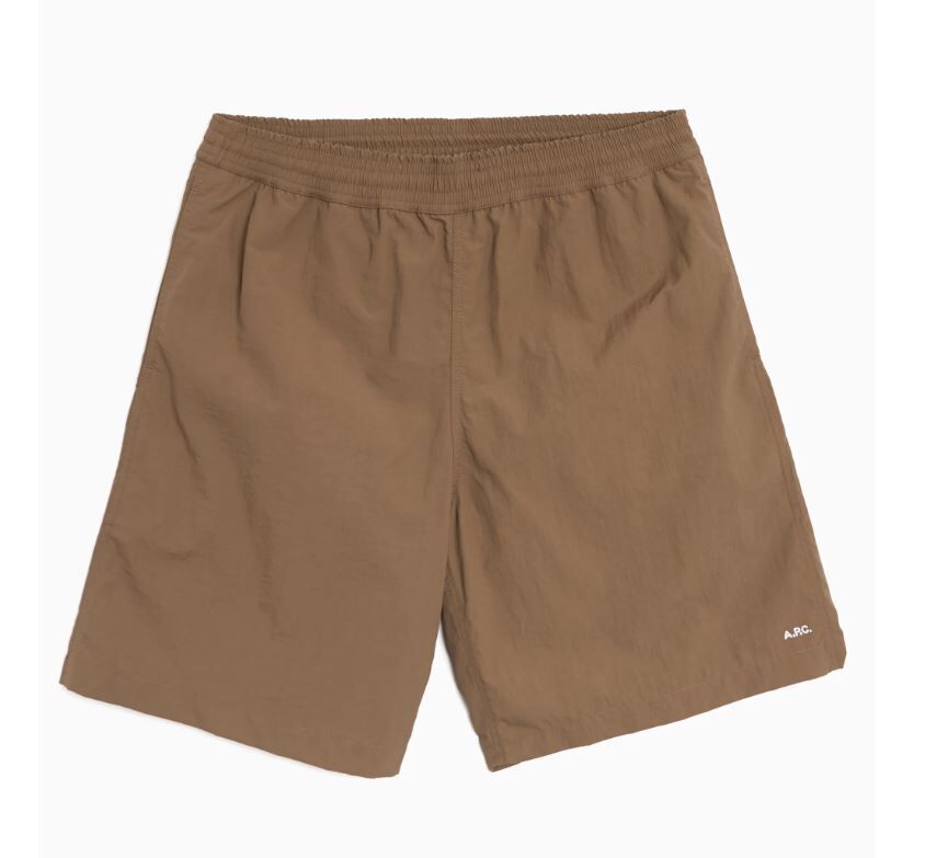 A.P.C 小字樣尼龍短褲【PAAGY-H18043-BAC/PAAGY-H18043-LZZ】