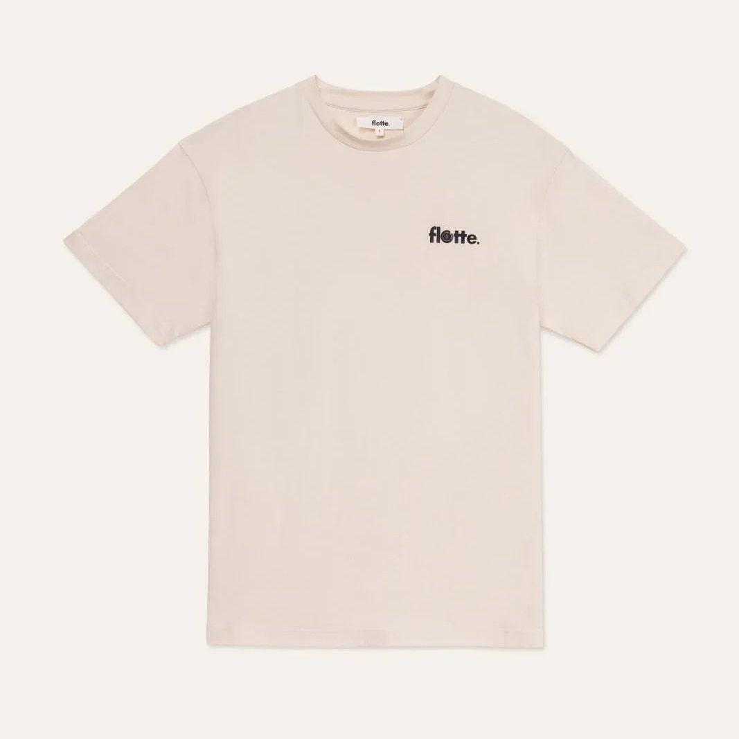 1FL0401-164 [FLOTTE] Temple - Waterproof T-Shirt Creme (EU)