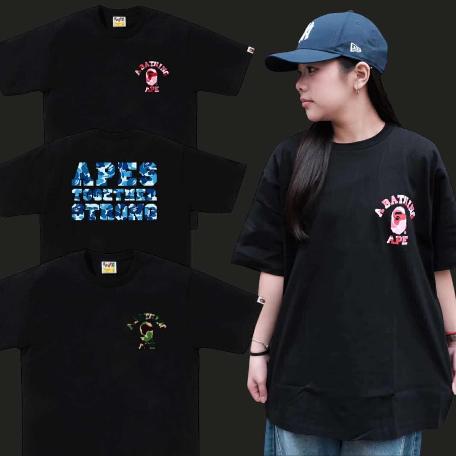 BAPE ABC CAMO COLLEGE ATS 迷彩學院 短Tee 1M30110010