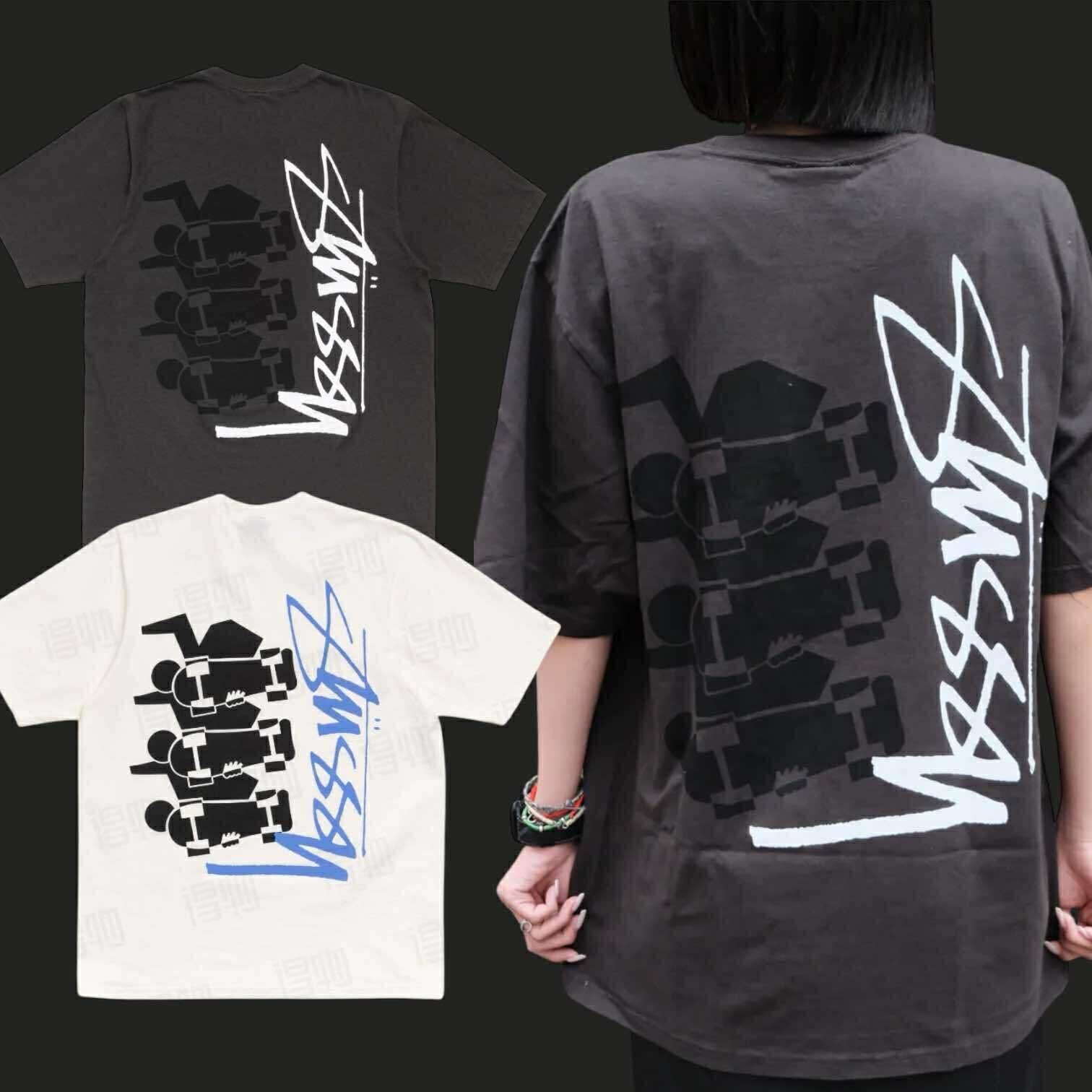 STUSSY SKATE STACK TEE PIGMENT DYED 滑板堆 短Tee 1905178