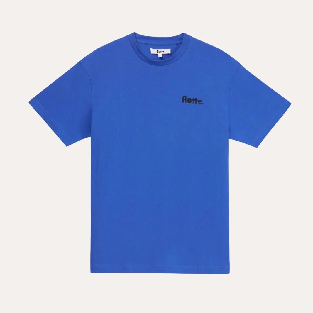 1FL0401-165 [FLOTTE] Temple - Waterproof T-Shirt Royal Blue (EU)
