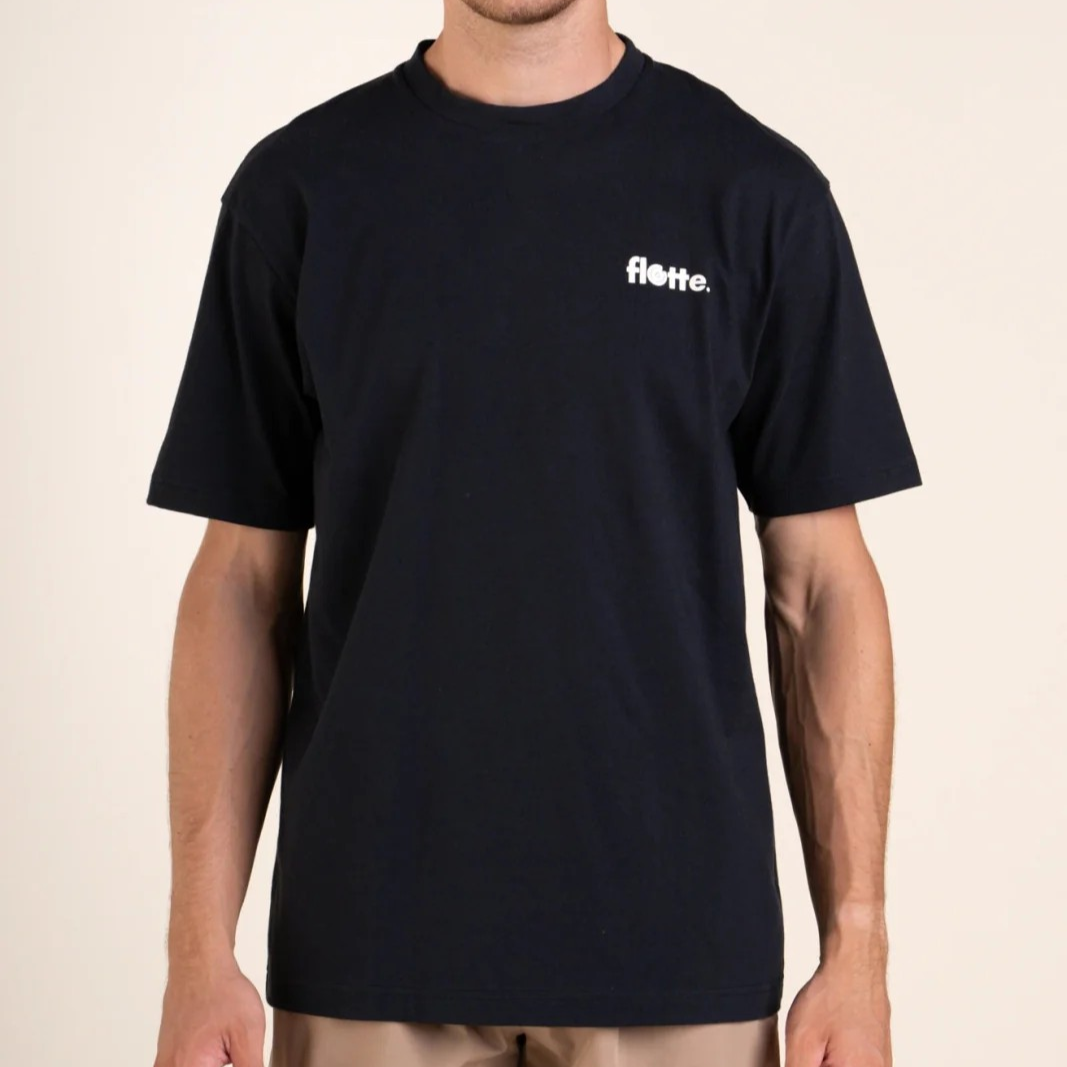 1FL0401-167 [FLOTTE] Temple - Waterproof T-Shirt Black (EU)