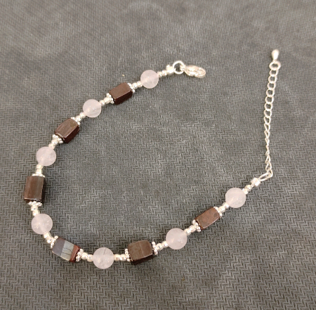 0402gz43--舒俱來-SJL554血舒+淺紫晶手鏈（B3）