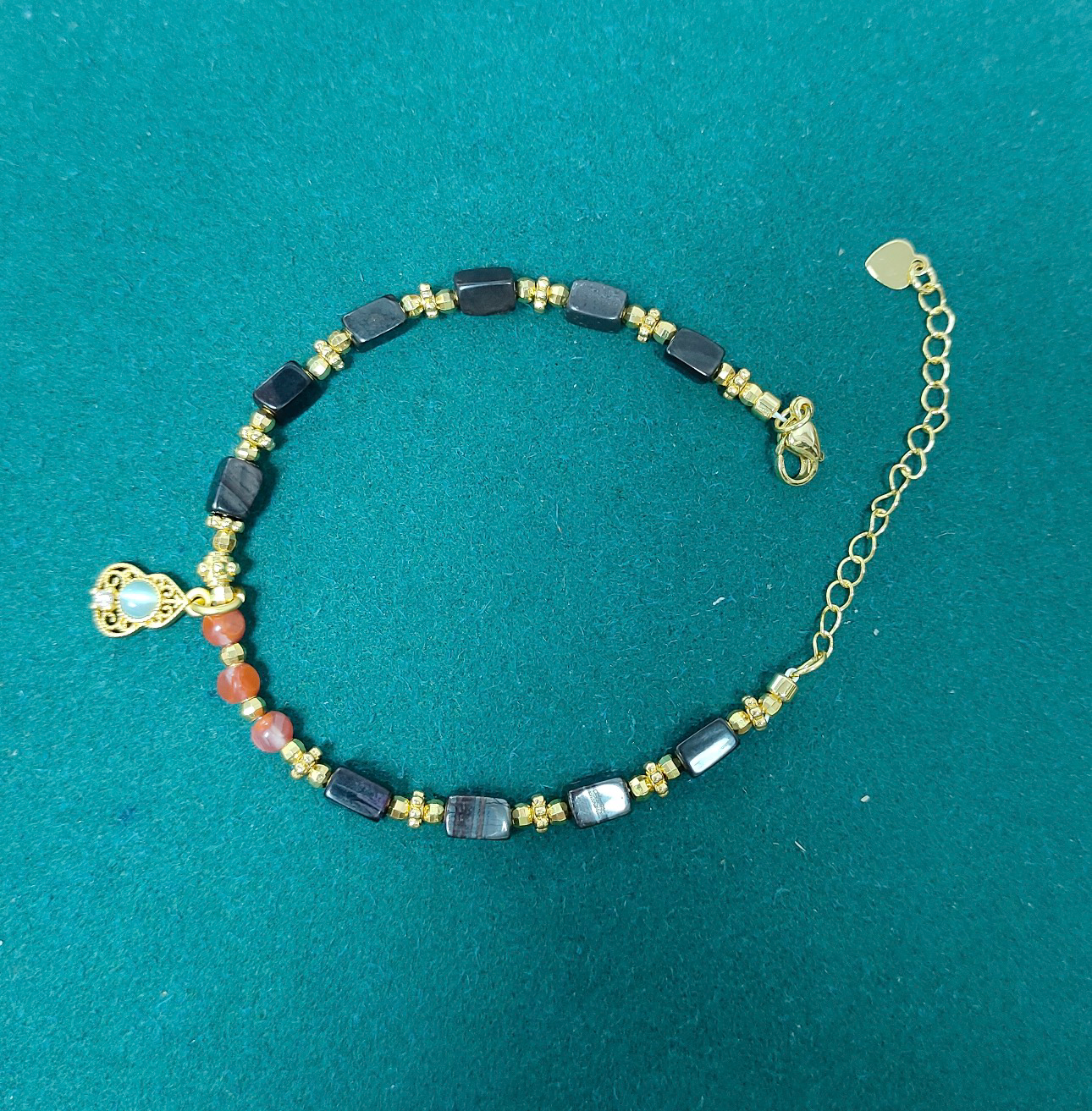 0402gz47--舒俱來-SJL308老油料方糖福赤手鏈（B7）