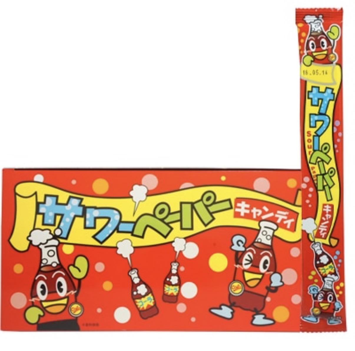 【長線好評】JP 可樂風味長條酸糖 6條 7221 TK260402