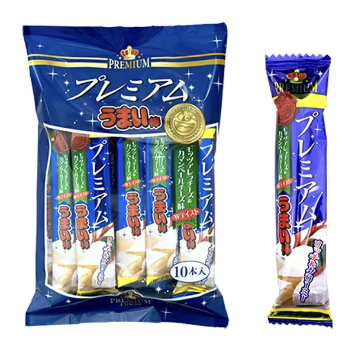 JP Premium 奢華升級版 美味棒 雙倍芝士風味 10條 6027 TK260402