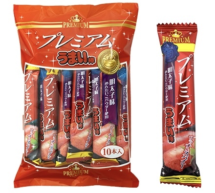 JP Premium 奢華升級版 美味棒 明太子風味 10條 6058 TK260402