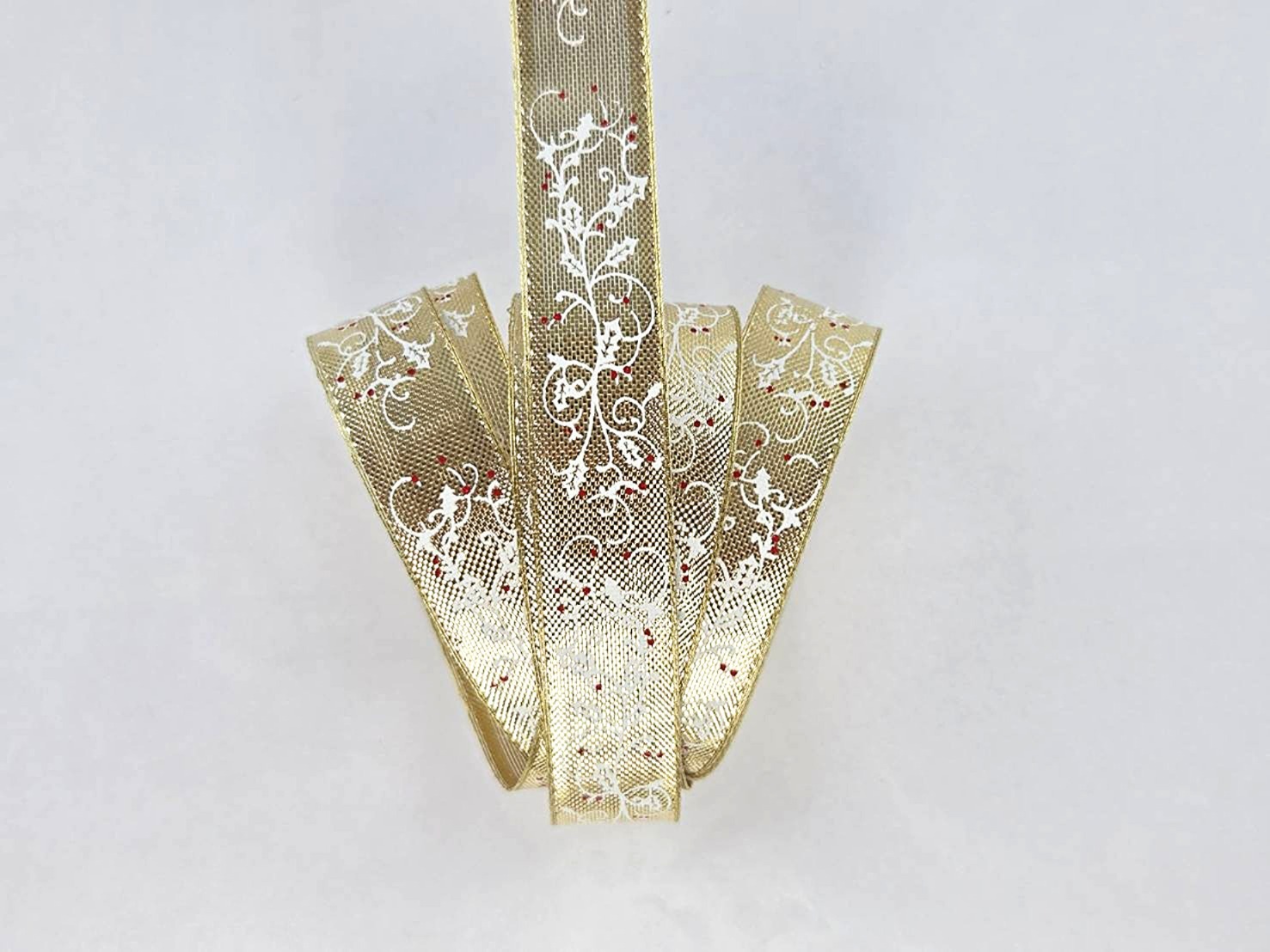 紅果實藤蔓/平滑金蔥