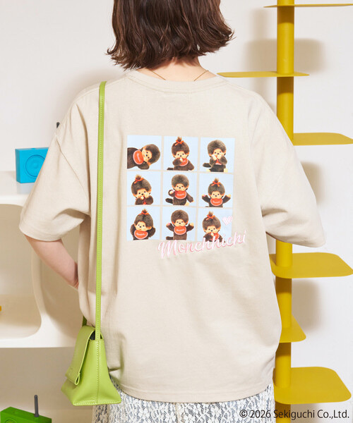 FREAK'S STORE / Monchhichi photoGridPanel T-shirt