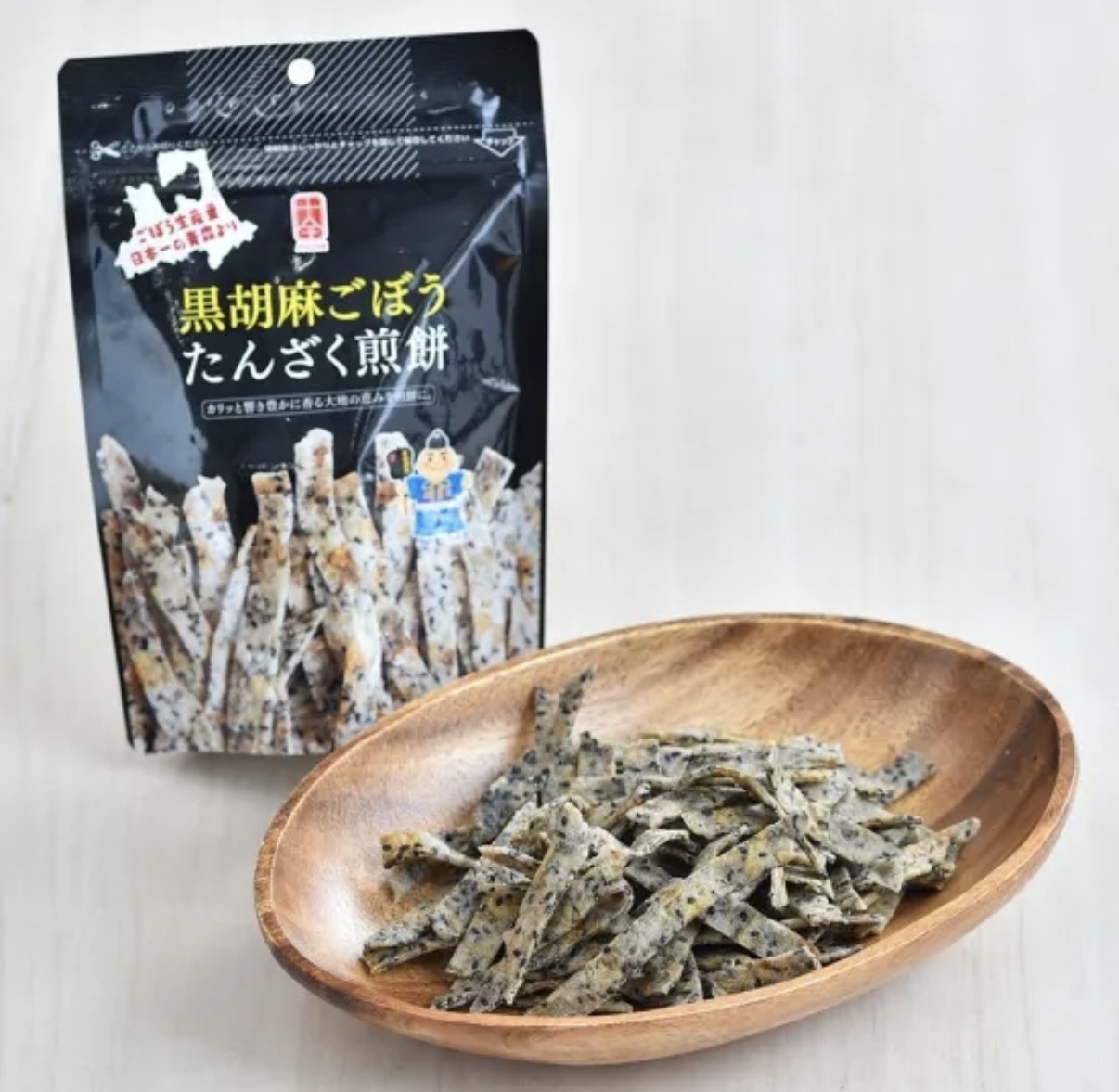 JP 黑芝麻牛蒡煎餅 50g 2145 TK260402
