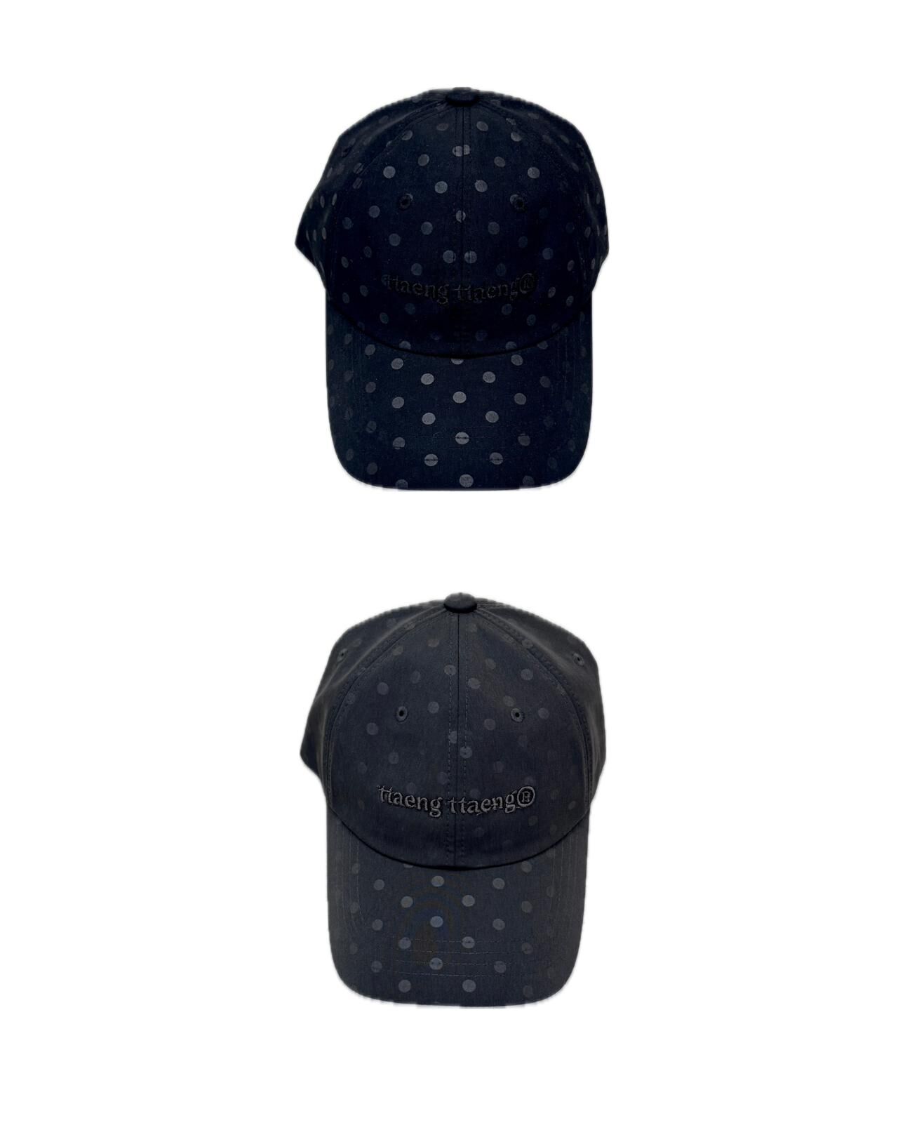 可愛暗波點索索料Cap