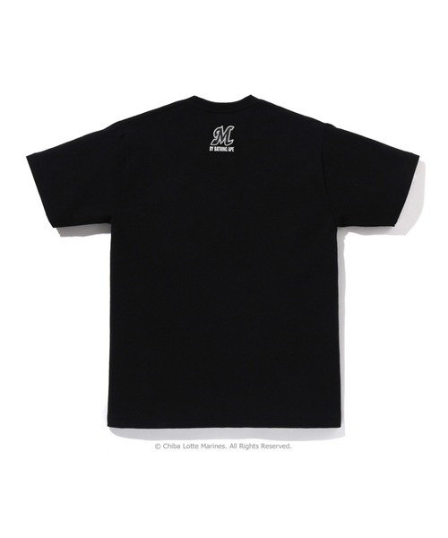 2025AW A BATHING APE BAPE CHIBA LOTTE MARINES COLLEGE TEE 千葉 羅德 海洋隊 大學 字體 大頭 短T 現貨 1L73110920