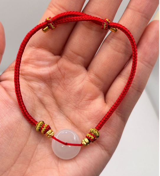 AB260402-K9-14+乾坤玉平安扣手繩-(預計5月尾到貨)(只限尖沙咀門市自取不包郵)