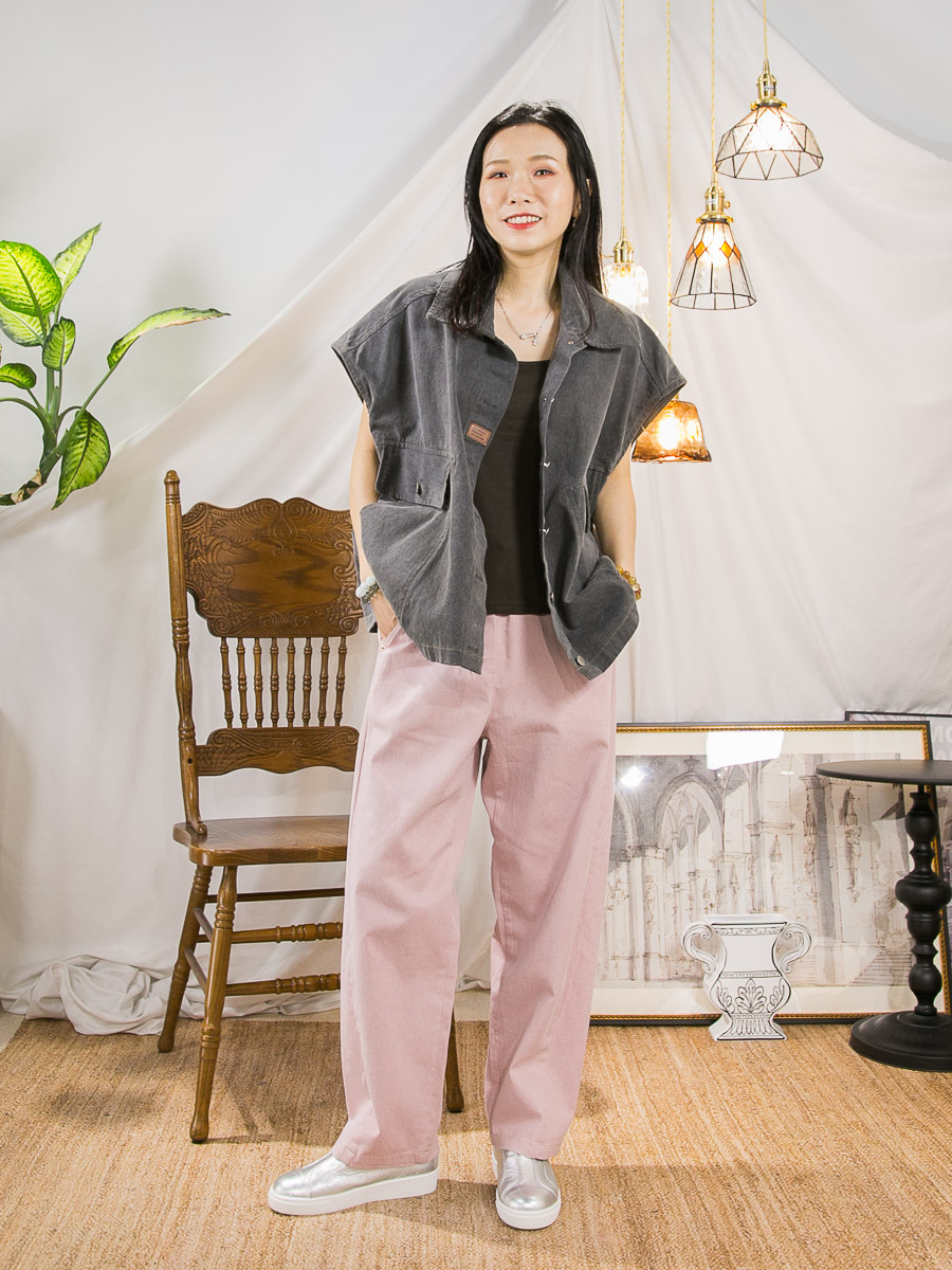 【3/4-7/4限時優惠】【3-7/4滿$1000送禮物】全開胸扣鈕．牛仔背心外套