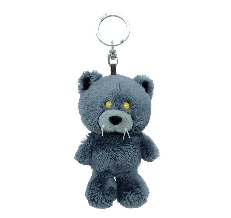 JP 黑灰貓貓 超滑毛公仔吊飾 2325 TK260402