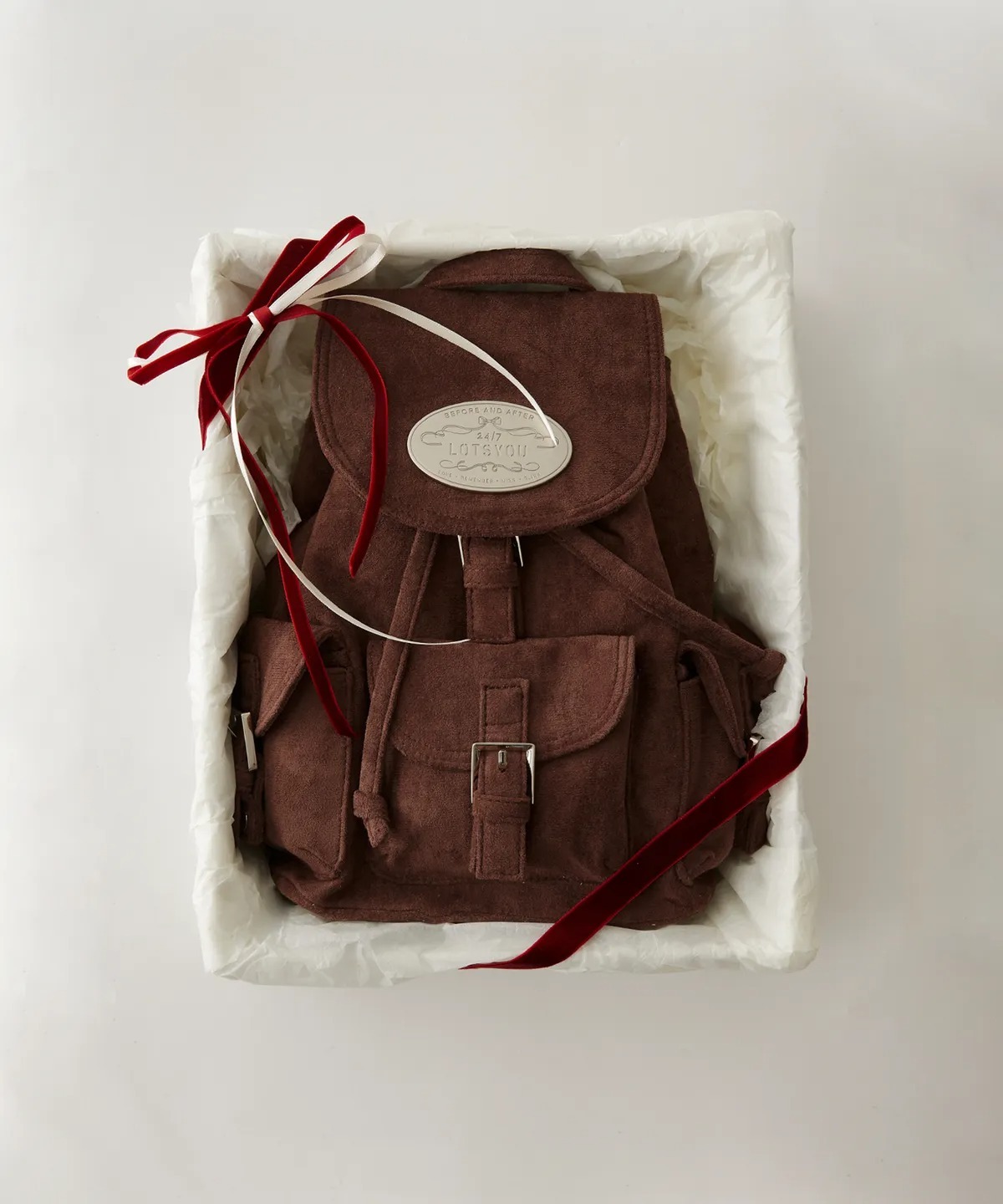 LOTSYOU Nostalgia chubby Backpack
