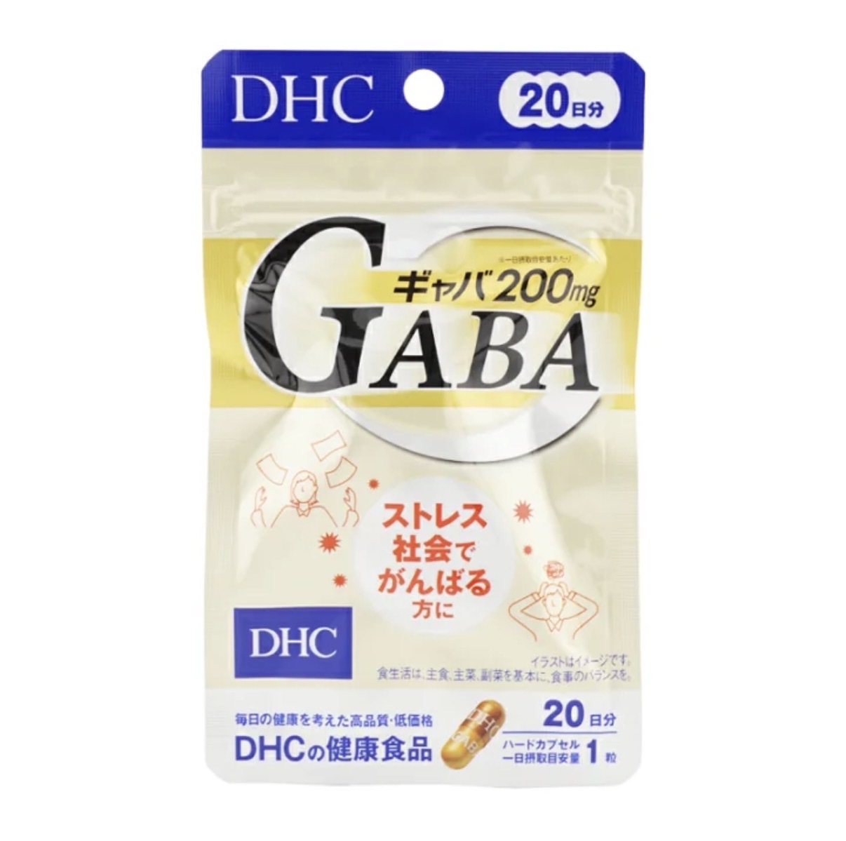 【多莉推薦】JP DHC GABA 減壓助眠補充錠 20日6083  TK260402