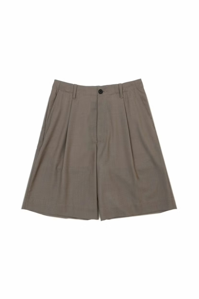 UNIVERSAL PRODUCTS WOOL SHORTS (2COL)