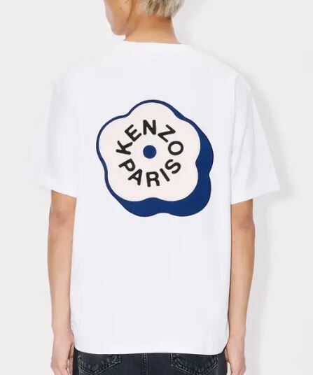 Kenzo 背大花朵短袖【 FG55TS4024SG.99J】