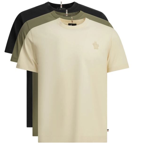 Moncler 三入式公雞LOGO短袖【8C000038790F】