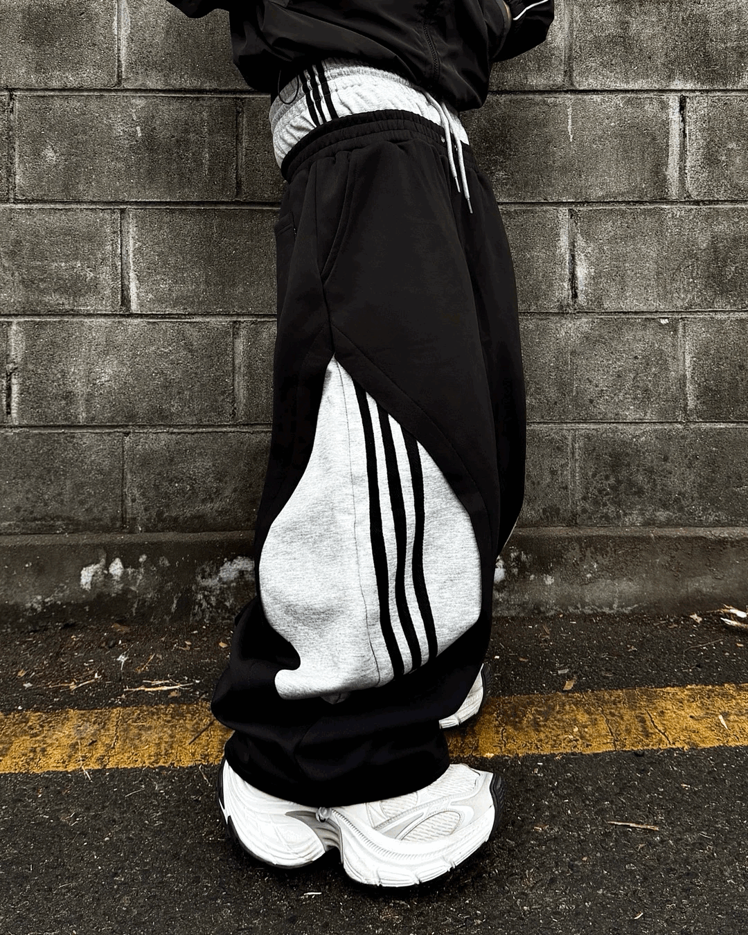 雙層寬鬆運動褲