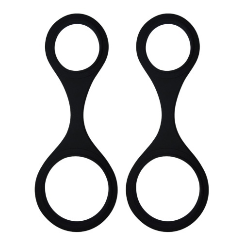 T-BEST SM矽膠手足枷套裝 黑色