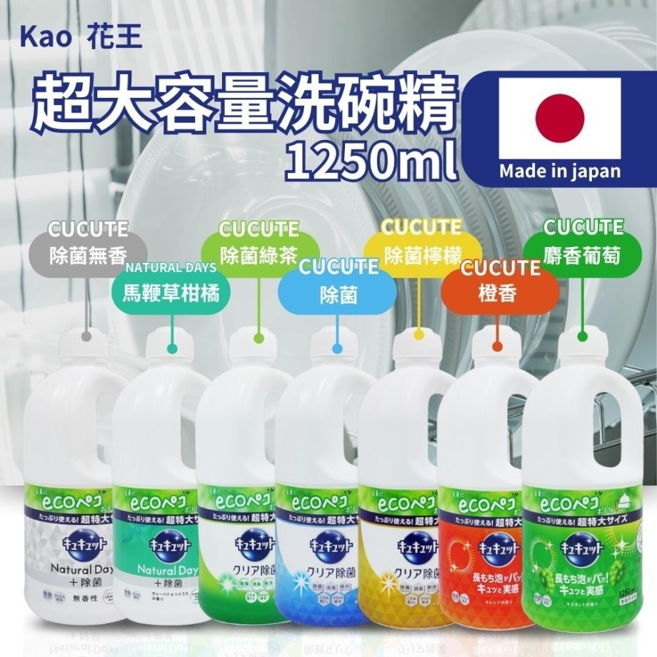 [D2891] 日本花王泡泡洗潔精1250ml