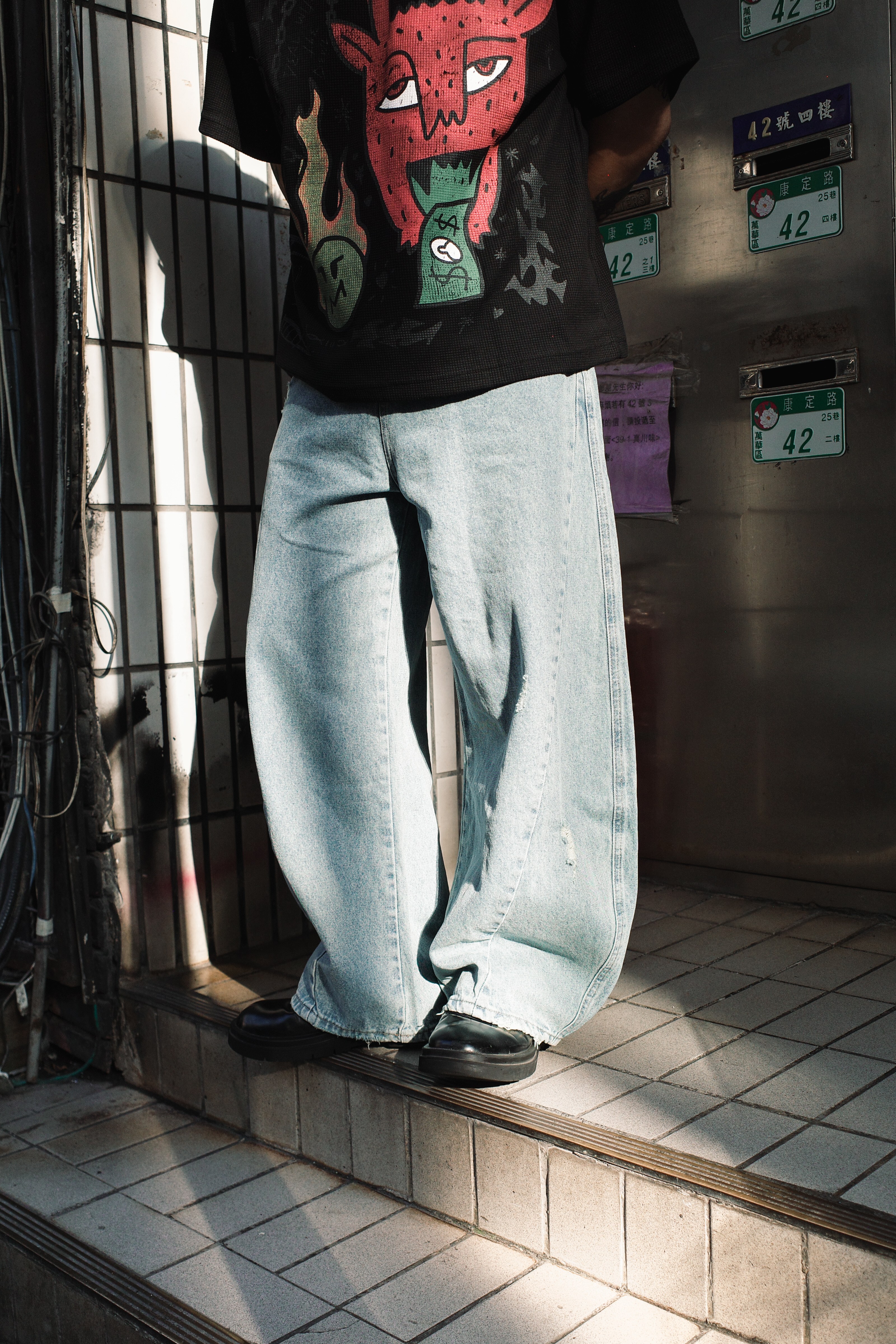 『Always_Good』解構 破壞 彎刀 牛仔 長褲