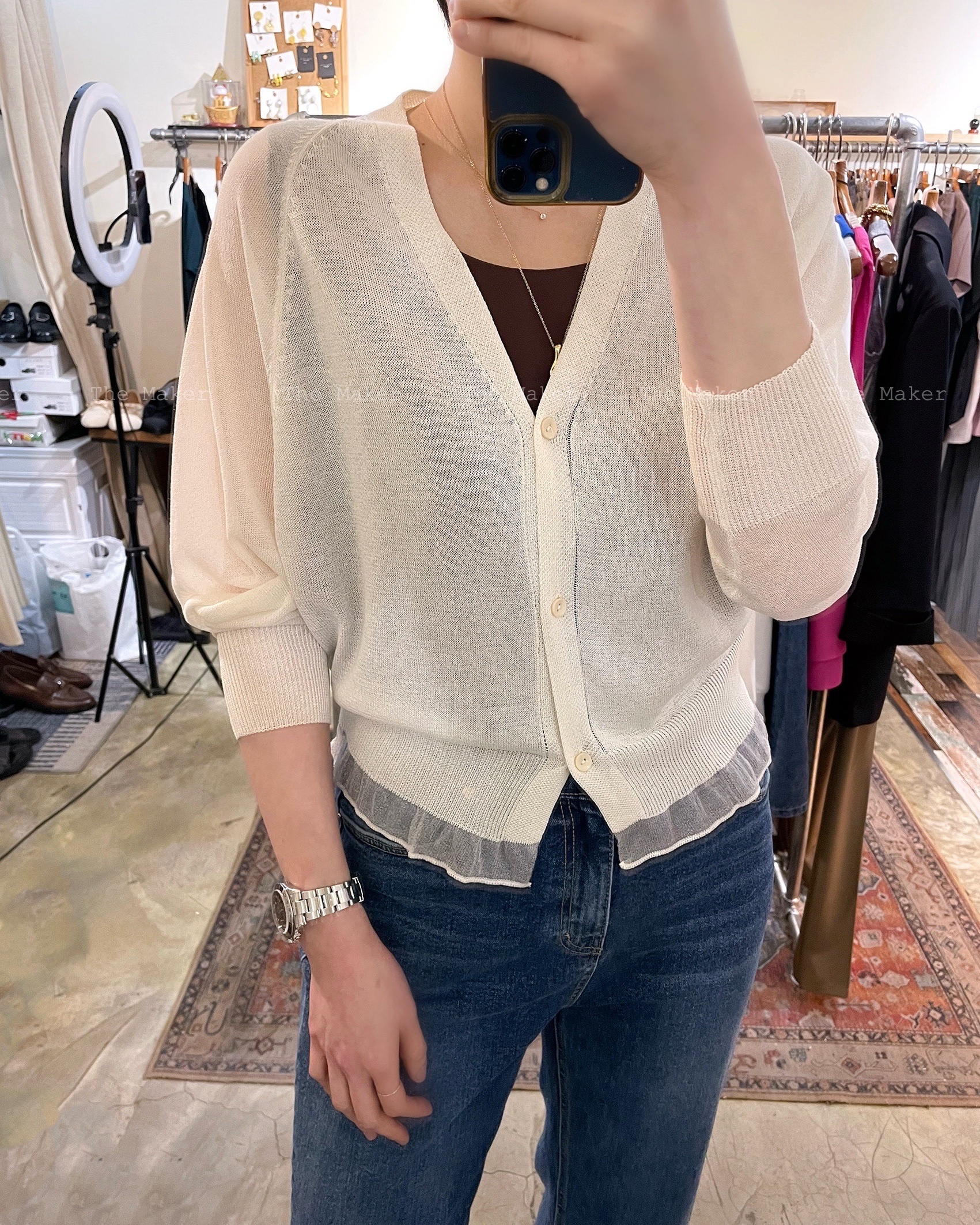 🪴 紗邊爽薄外套仔 🪴