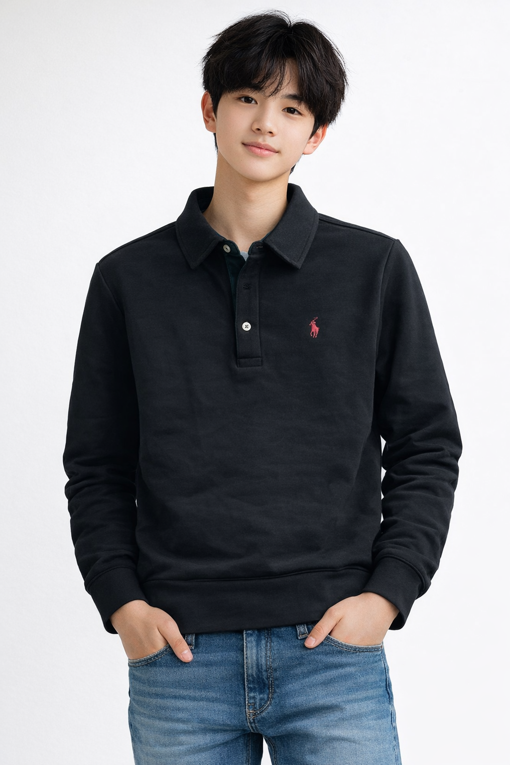 OBS395 Polo Ralph Lauren「校草級翻領衛衣」