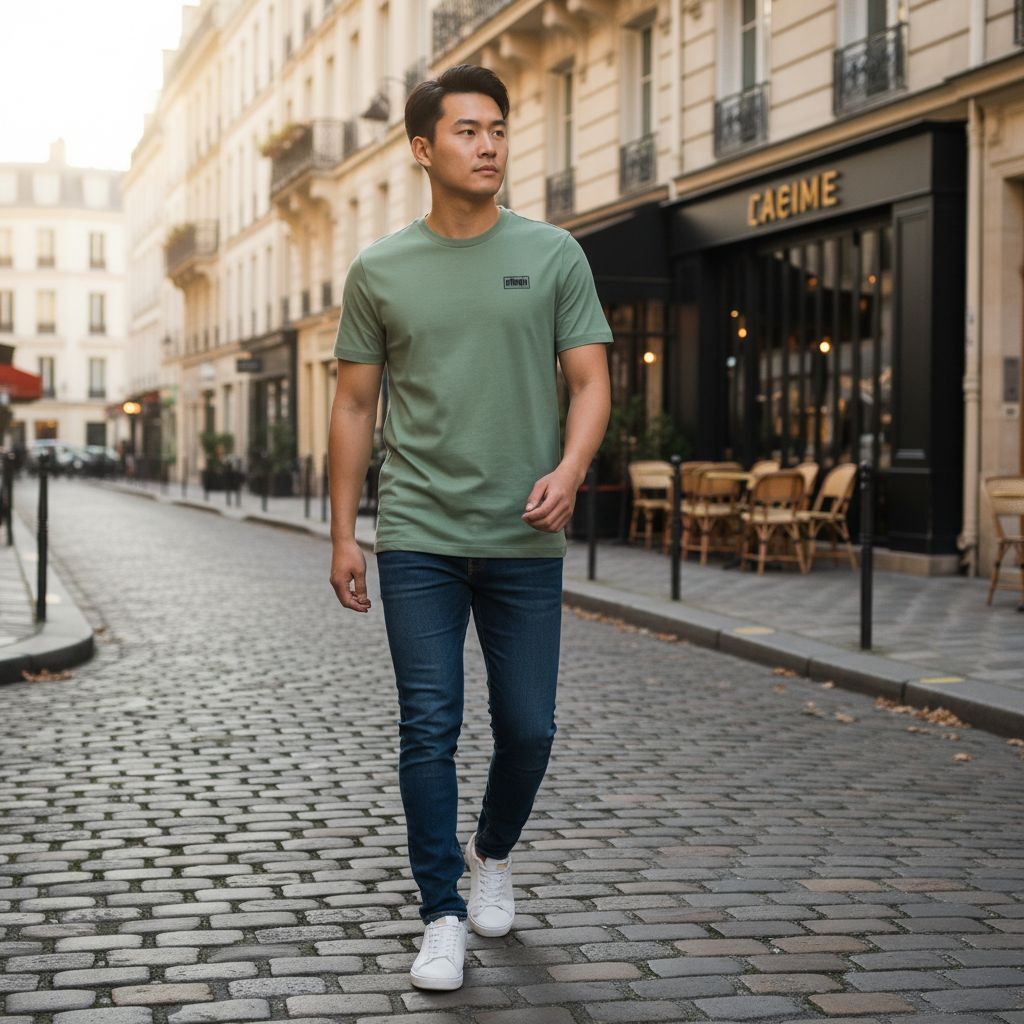 OBS398 PUMA Men's Logo Tee