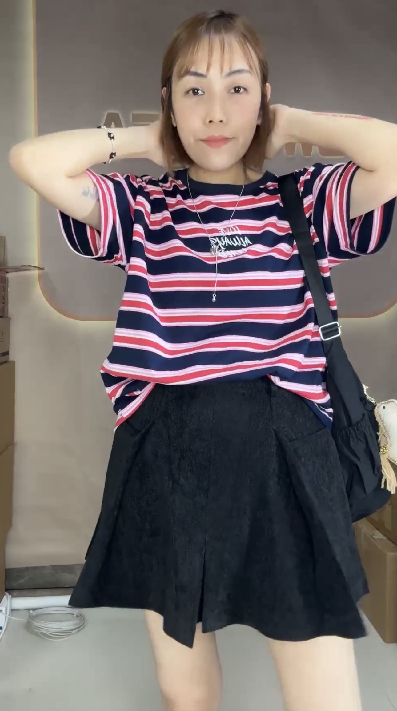 SF263193 橫間Love Always Wild Tee*4色