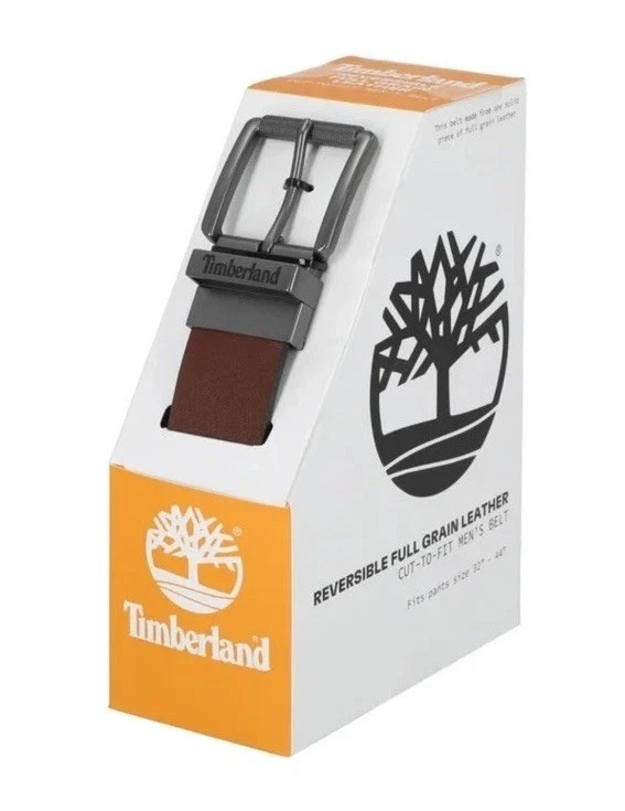 OBS399 Timberland Men's Reversible Leather Belt