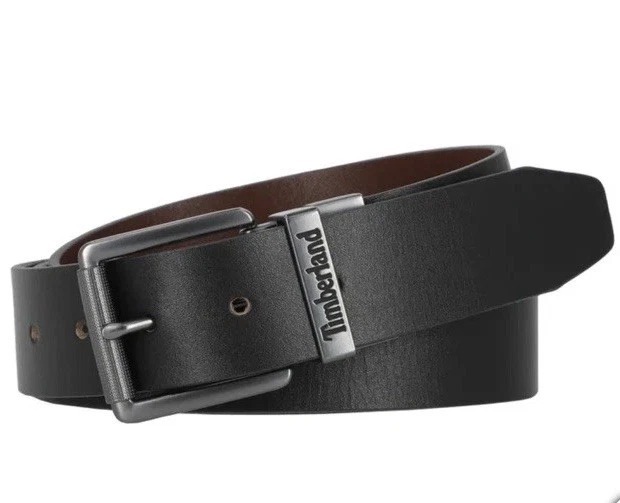 OBS399 Timberland Men's Reversible Leather Belt