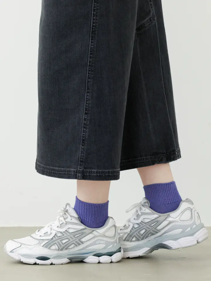 [連線優惠] 靴下屋【定番】經典素色彈性短襪