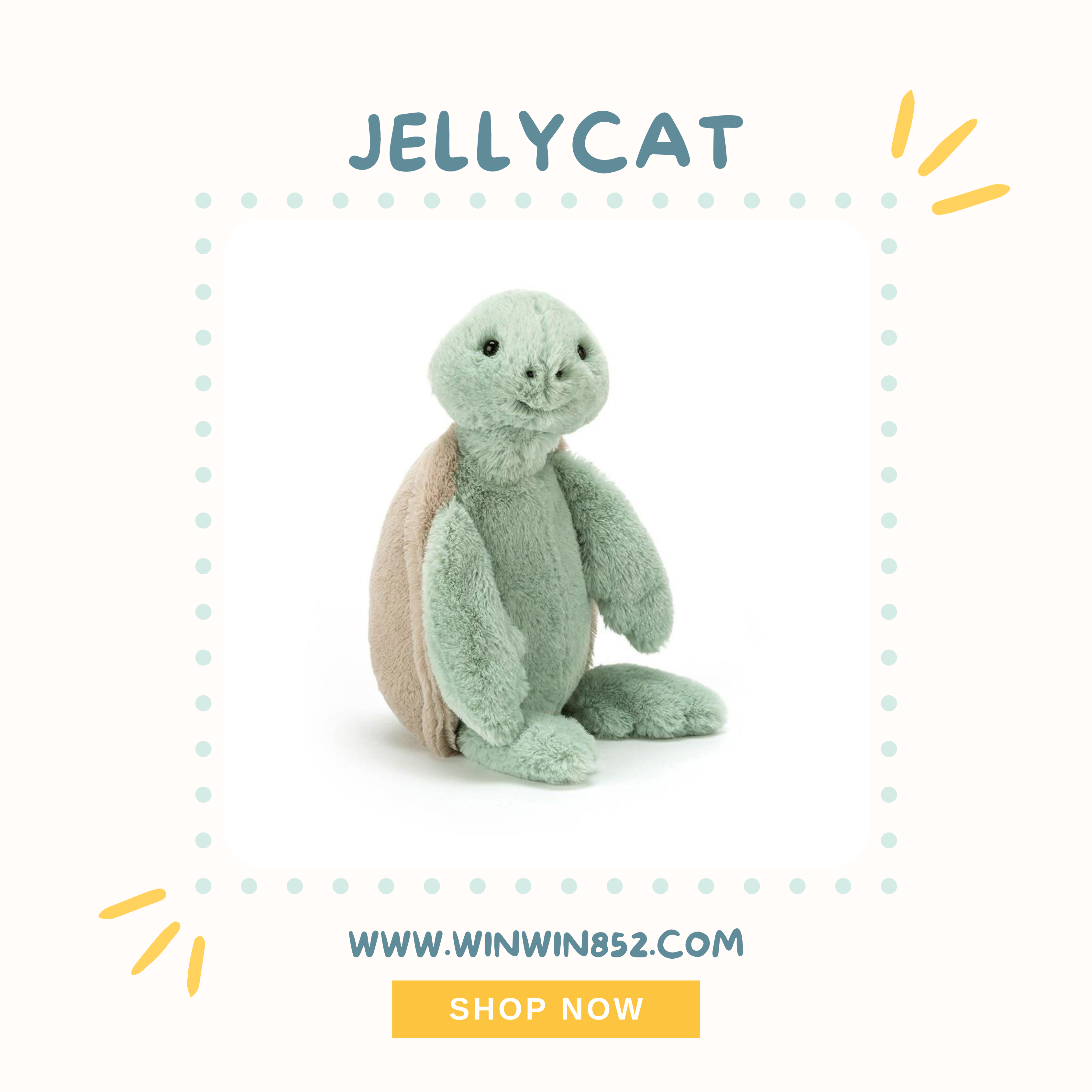 Jellycat Bashful Turtle