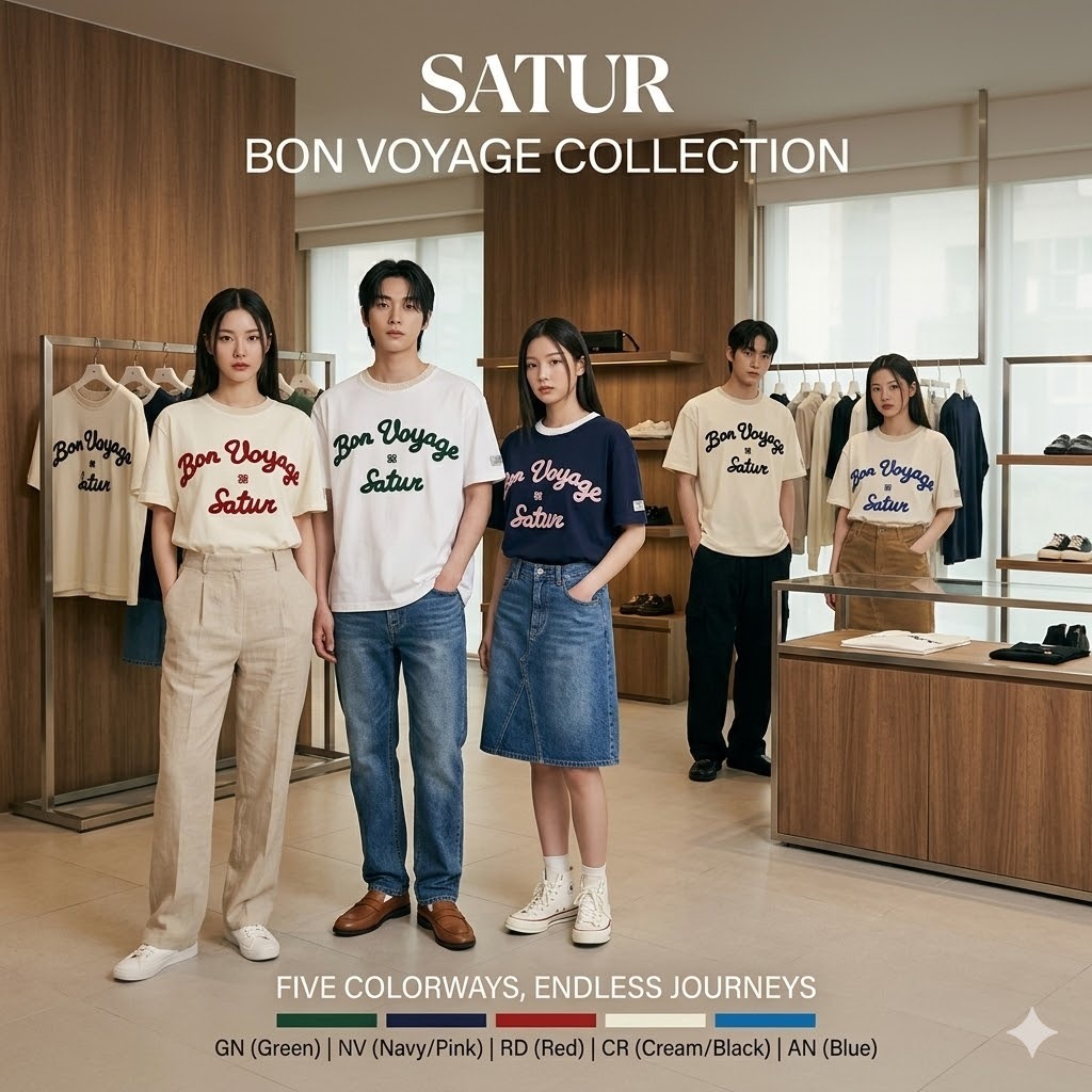 【直播】SATUR LX0402508 男女同款短袖上衣