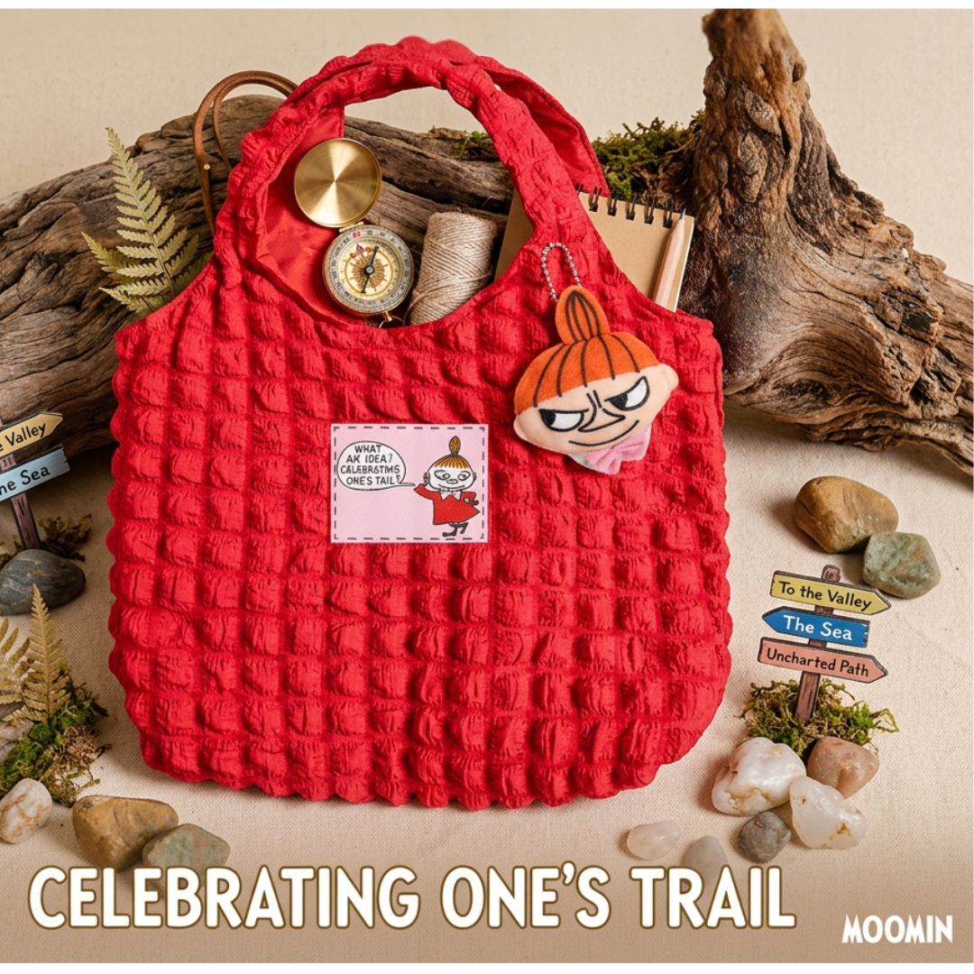 Moomin - tote bag with plush coin bag | May