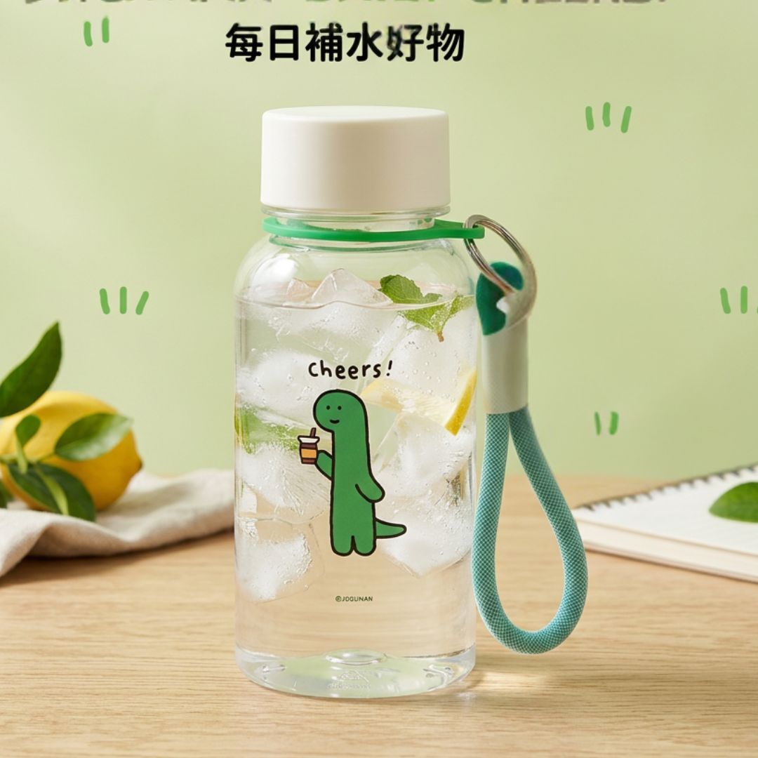 JOGUMAN 療癒系恐龍|便攜式運動水樽(630ml)